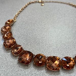 BaubleBar peachy rose necklace
